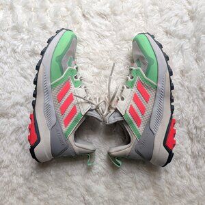 adidas Terrex Trailmaker Hiking Shoes (Orbit Grey / Signal Pink / Glory Mint)